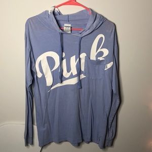Pink brand purple pull over